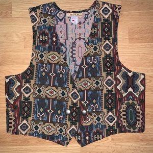 Vintage New Frontier Western Vest